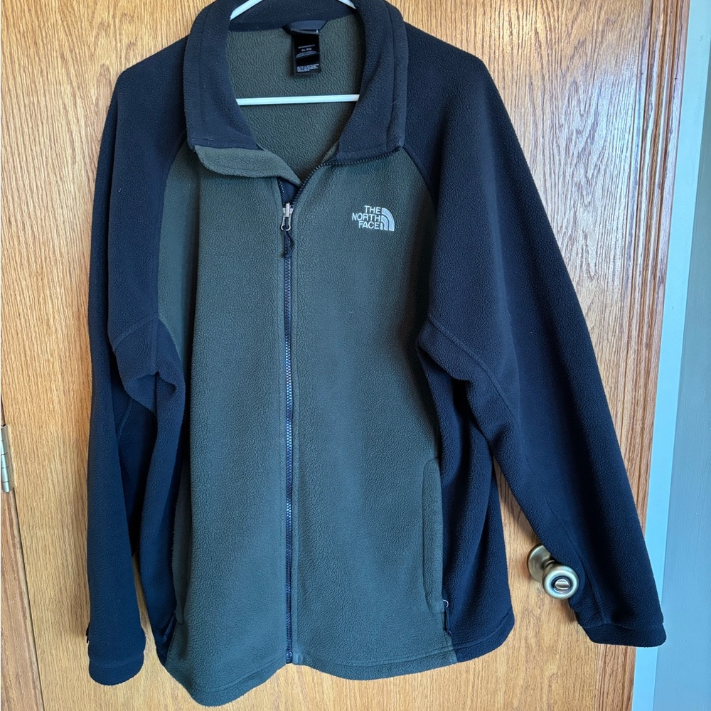 The North Face Olive Fleece Jacket